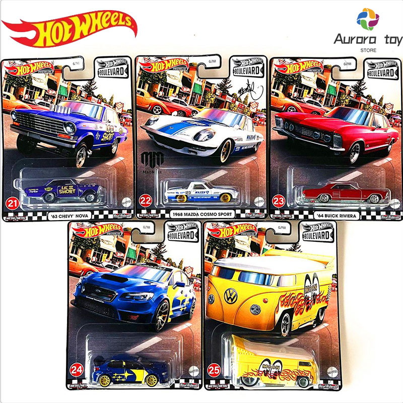 Mattel Collectible & Vintage Dolls - Hot Wheels modelo de carro Boulevard