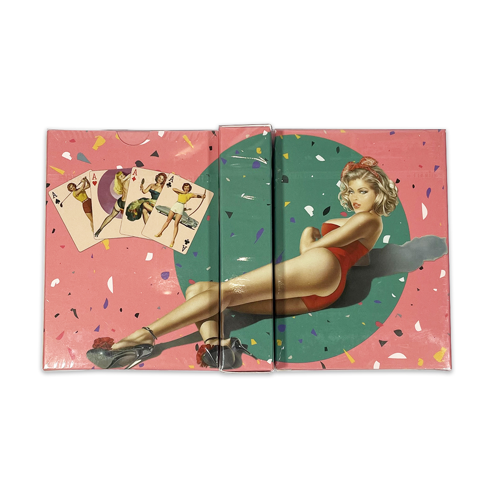 Vintage Collectible Playing Cards - Linda coleção de meninas fofas cartas