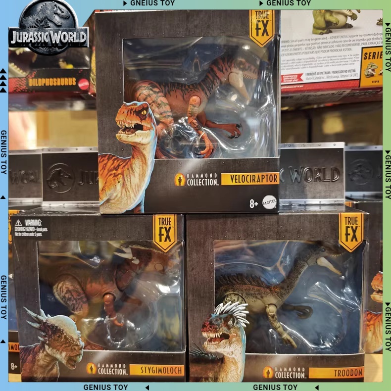 Mattel Collectible & Vintage Dolls - Mattel jurassic world hammond coleção dinossauro