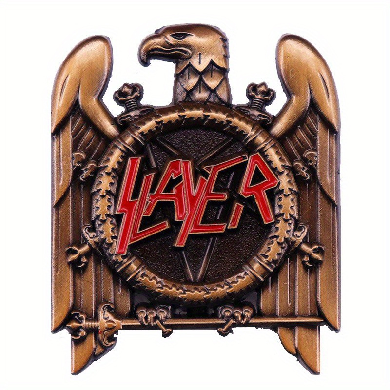 Collectible Vintage Brooches - 1pc retro heavy metal banda pop