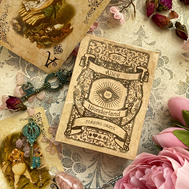 Vintage Collectible Playing Cards - Cartas de jogo estilo vintage com