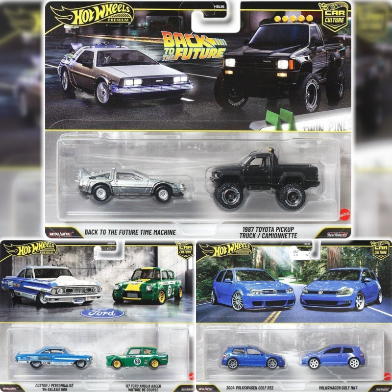 Mattel Collectible & Vintage Dolls - Novo Conjunto de 2 Carrinhos Mattel