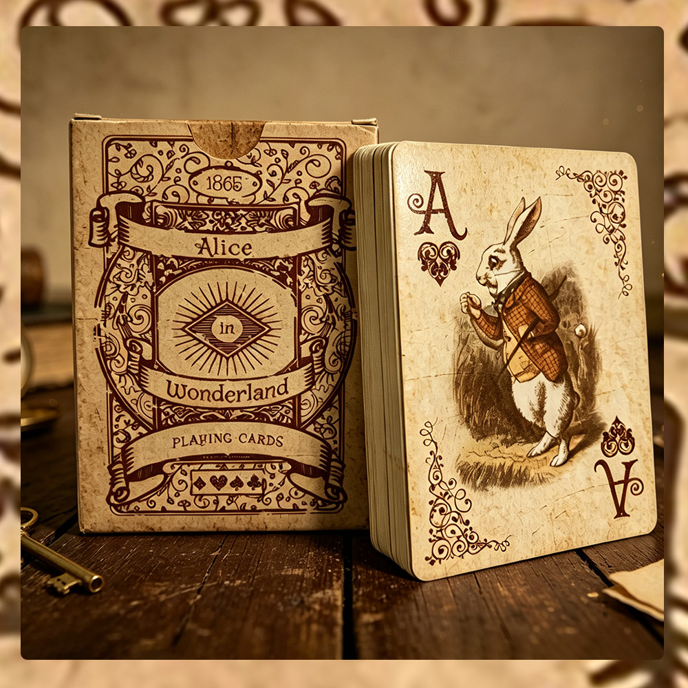 Vintage Collectible Playing Cards - 1 Conjunto/2 Conjuntos de Cartas de