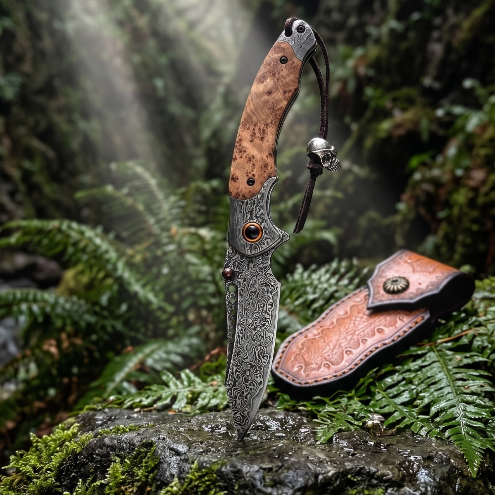 Vintage Collectible Knives - Canivete Dobrável de Alta Dureza com
