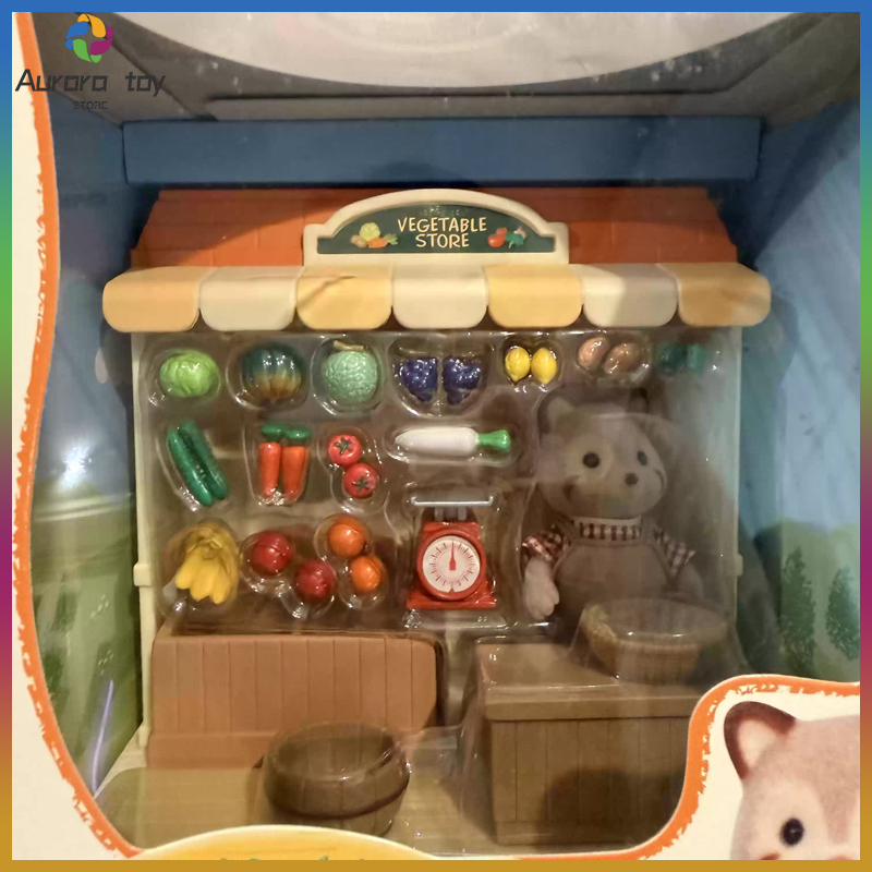 Vintage Collectible Toy Store - Sylvanian Families Série de Lojas Descontinuada: