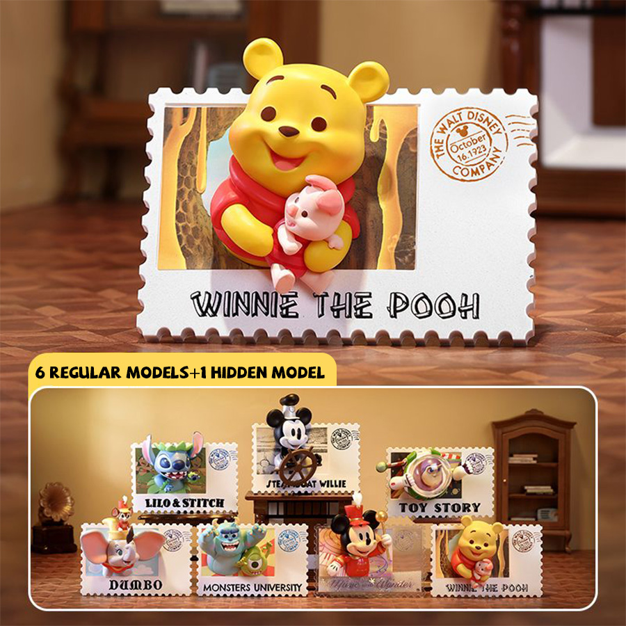 Vintage Disney Collectible - MINISO Disney Blind Box Série Selo