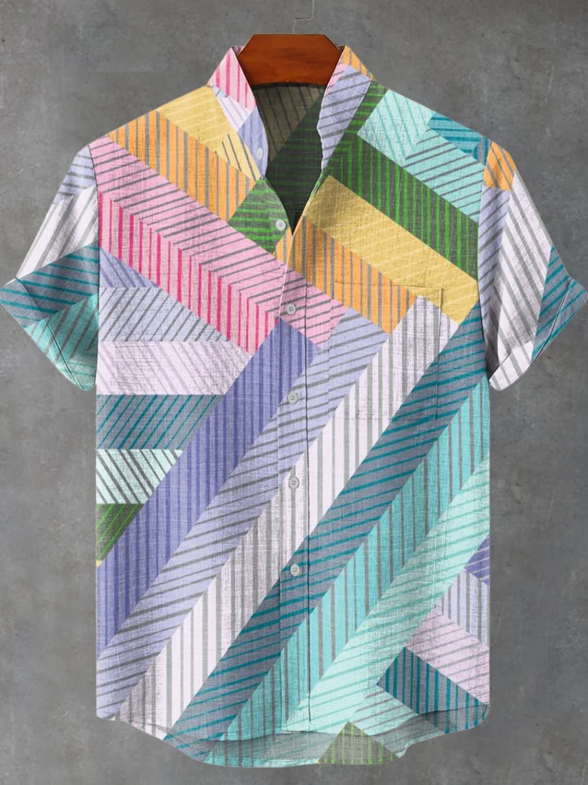 Vintage Collectible Shop - Nova camisa de linho de manga