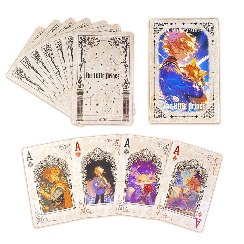 Vintage Collectible Playing Cards - 55 Cartas de Baralho O Pequeno