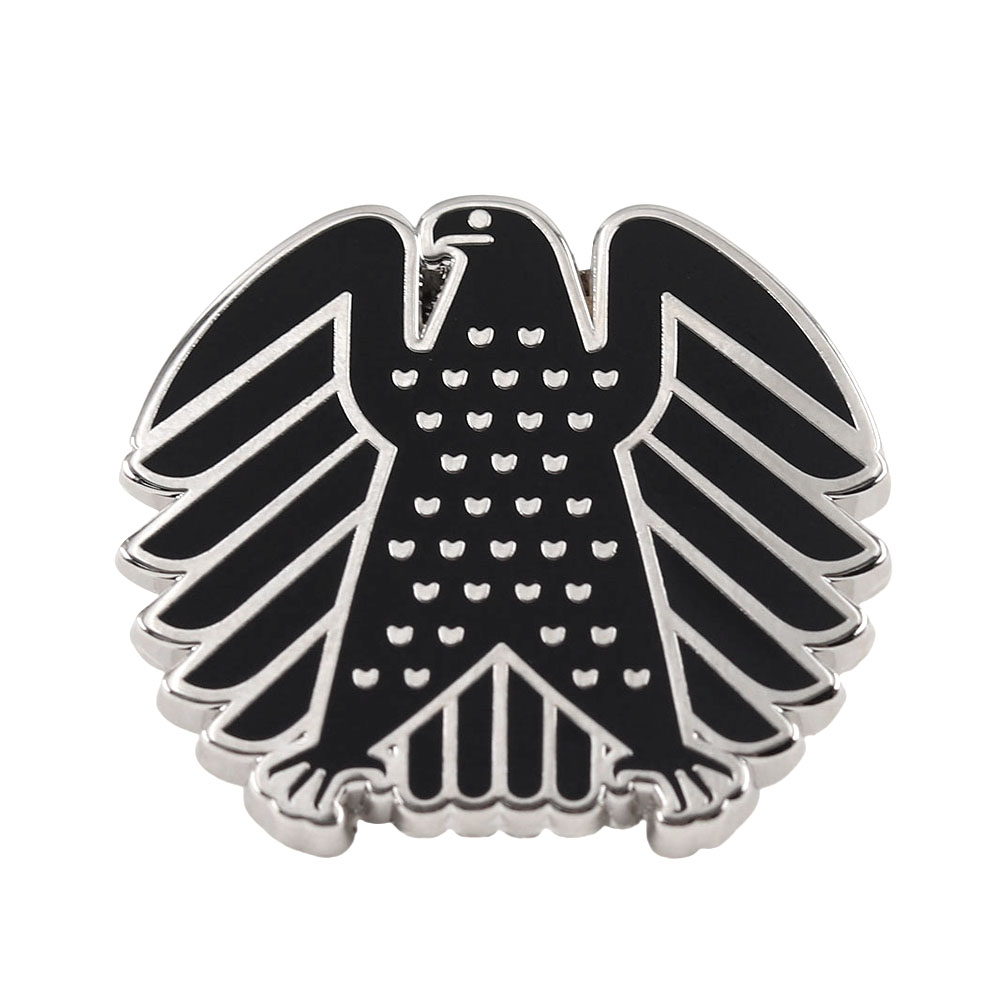 Collectible Vintage Brooches - Broche Alemão Federal Black Hawk, Emblema