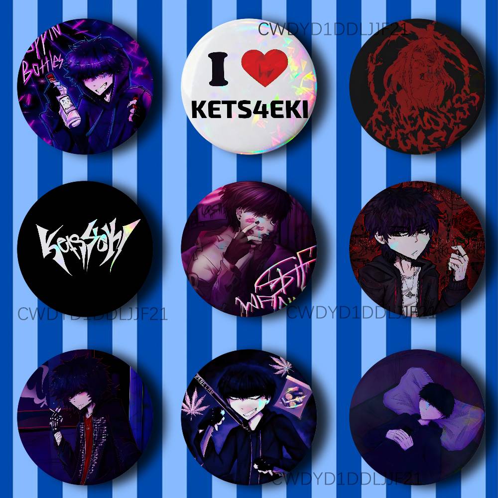 Collectible Vintage Brooches - Broche Vintage de Anime K-Kets4eki: Emblema
