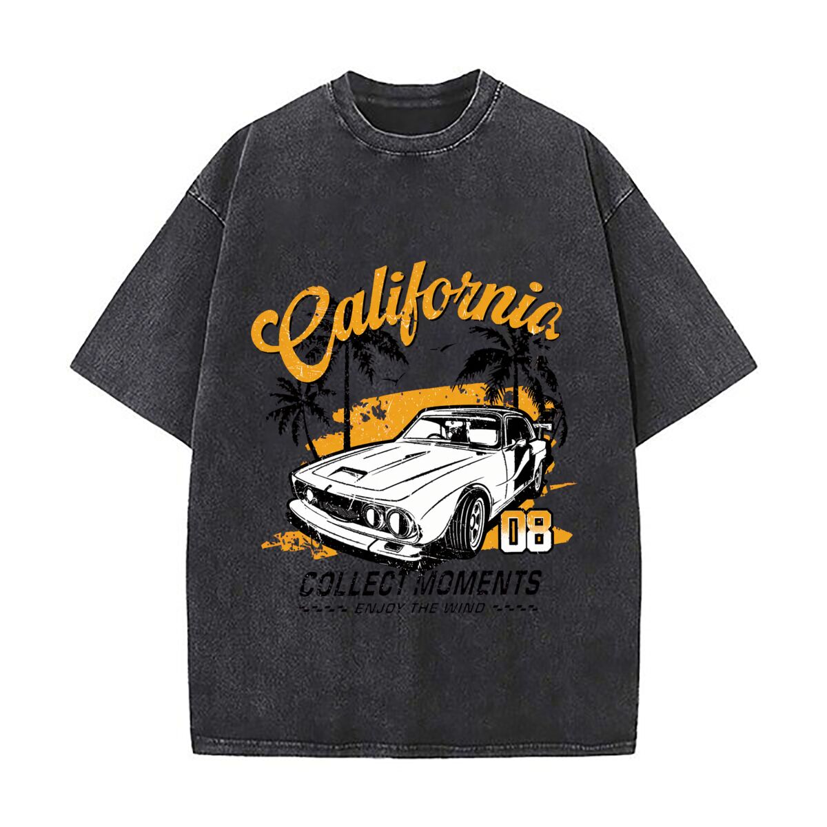 Vintage Collectible Shop - Camiseta Clássica Vintage de Manga Curta