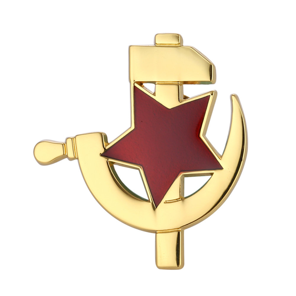 Collectible Vintage Brooches - 1 peça emblema soviético vintage –