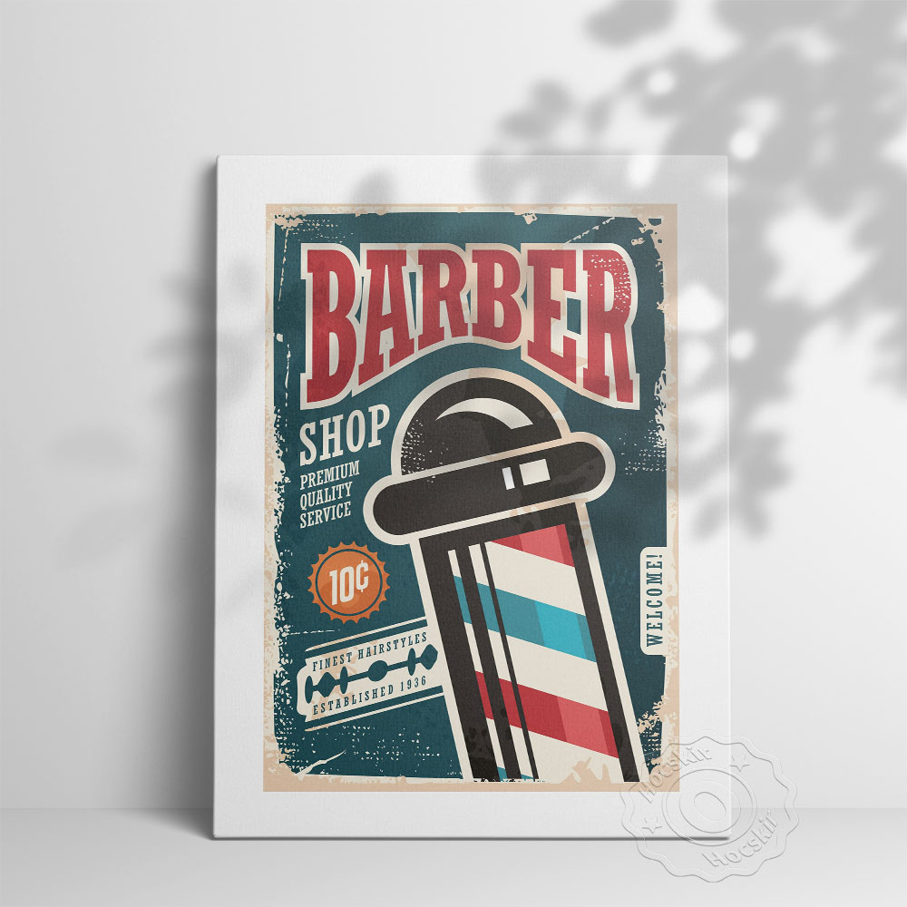 Vintage Collectible Shop - Pôster de coleção de arte vintage