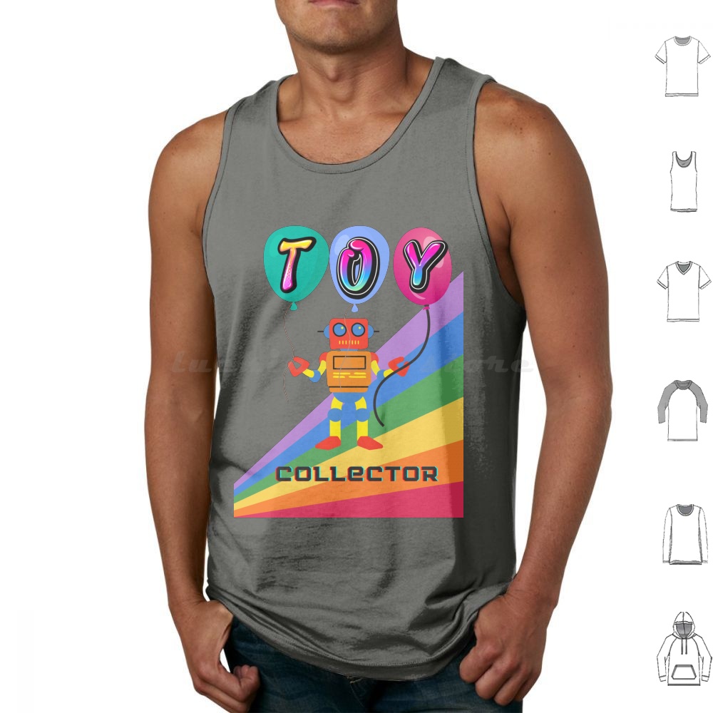 Camisetas Regatas de Algodão c - Vintage Collectible Toys avaliação e preço