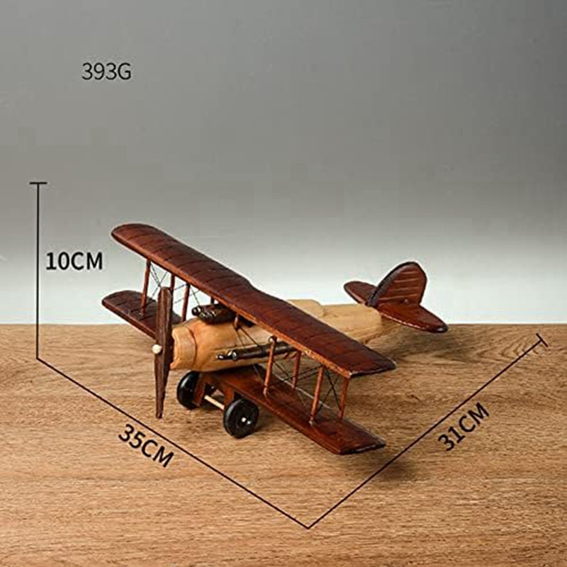 Modelo de Avião de Madeira Art - Collectible Vintage Photos avaliação e preço