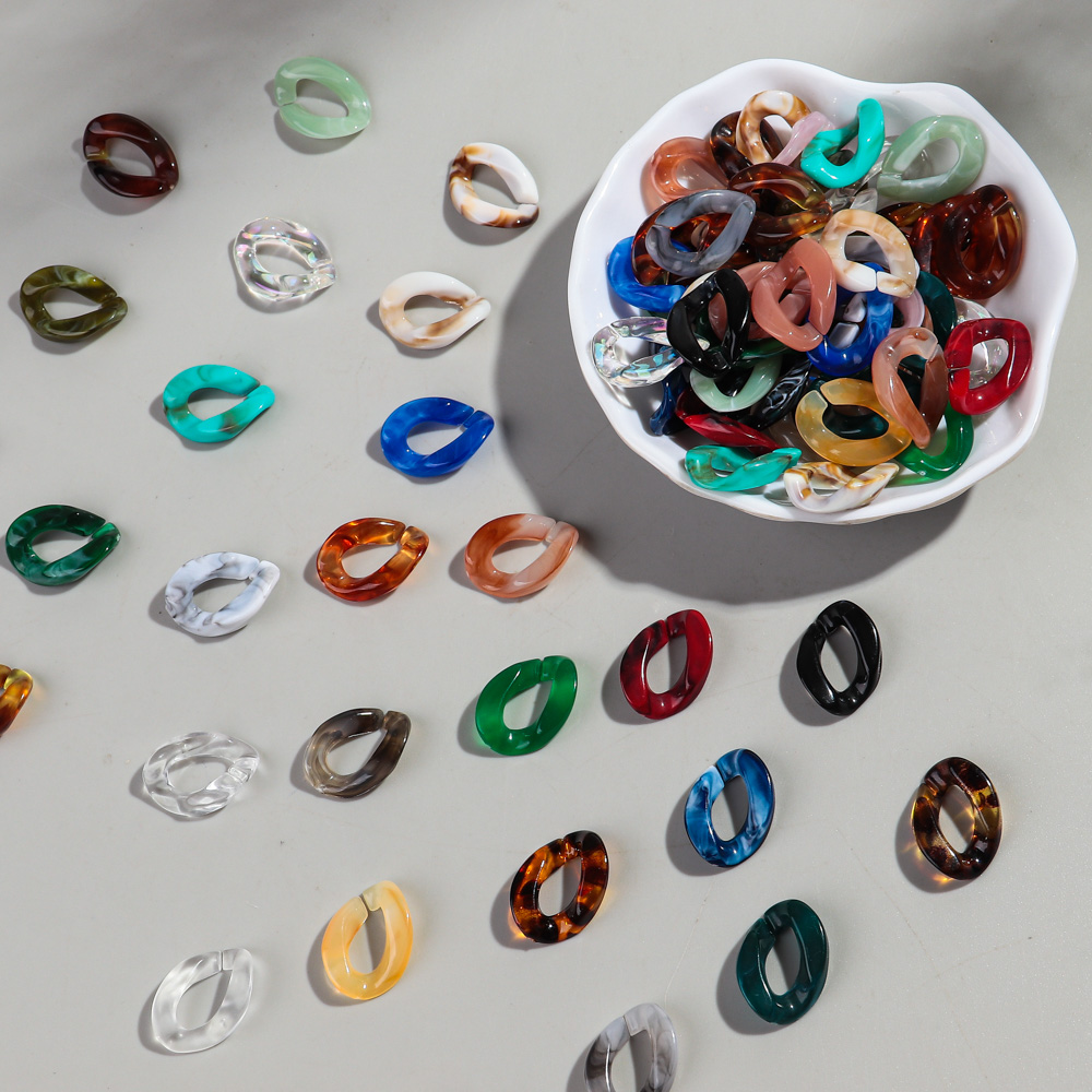 100 peças cor de mármore acríl - Vintage Collectible Marbles avaliação e preço