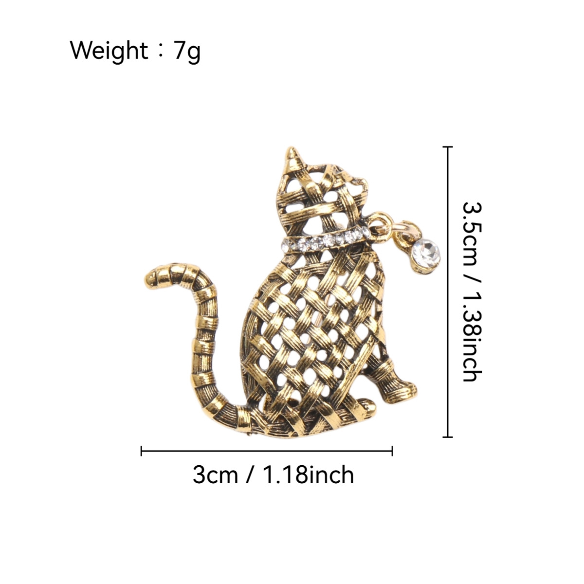 Coleção de Broches de Gato Orn - Collectible Vintage Brooches avaliação e preço