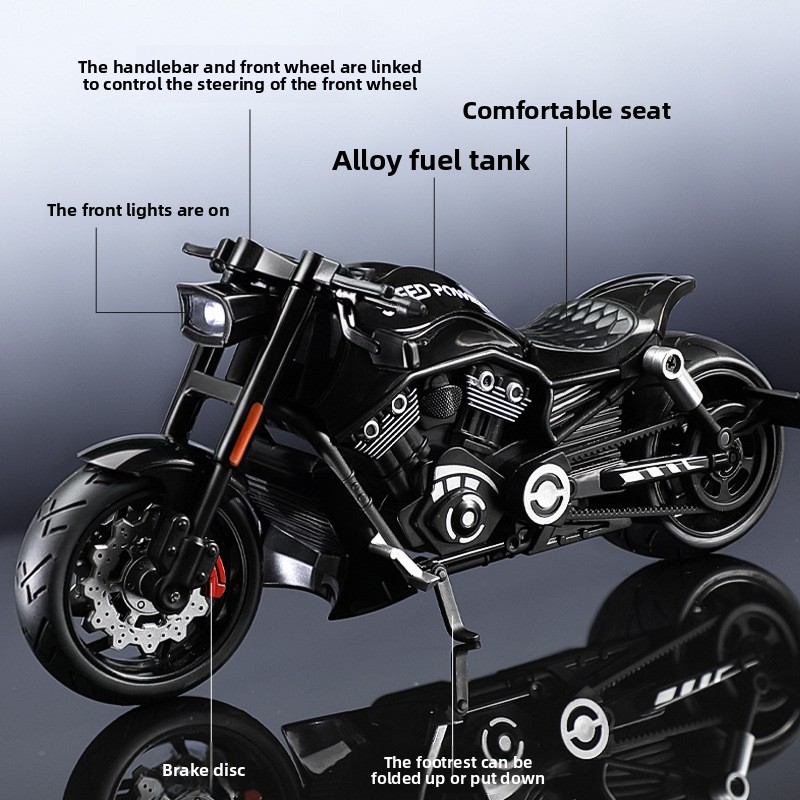 Modelo de Motocicleta Vintage  - Vintage Collectible Toys avaliação e preço
