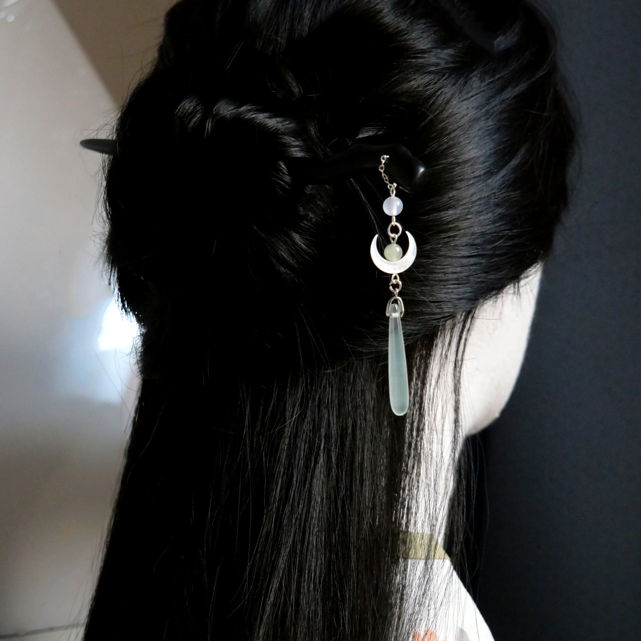 Bastão de cabelo preto de made - Vintage Collectible Item avaliação e preço