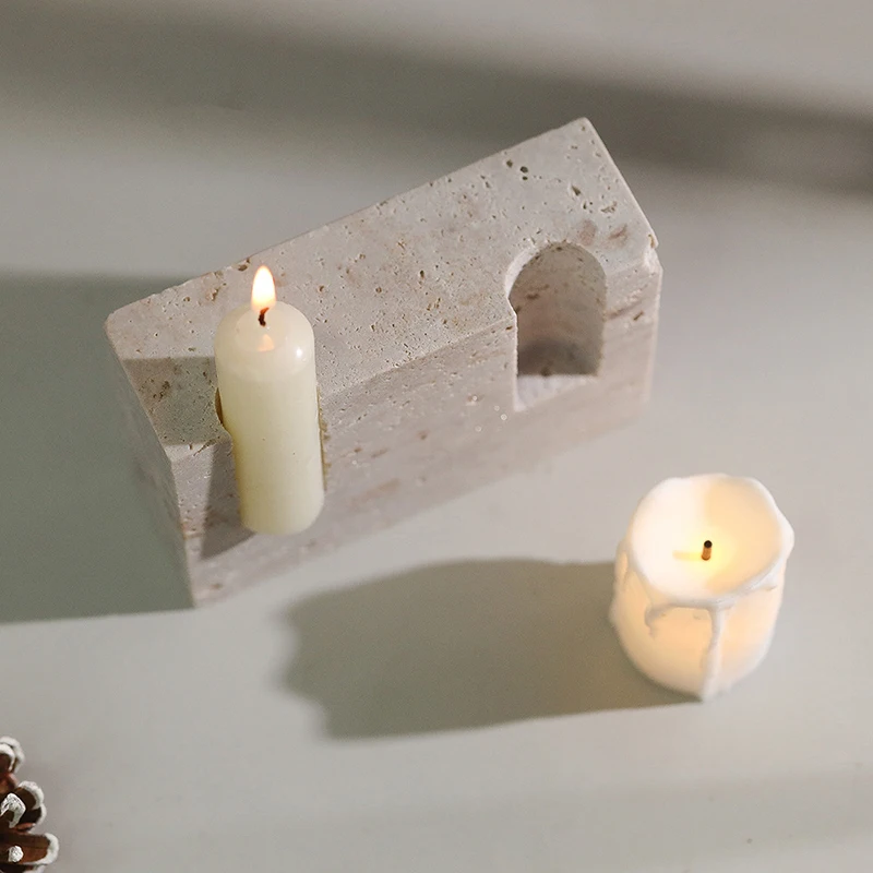 Suporte para Velas de Mármore  - Vintage Collectible Marbles avaliação e preço