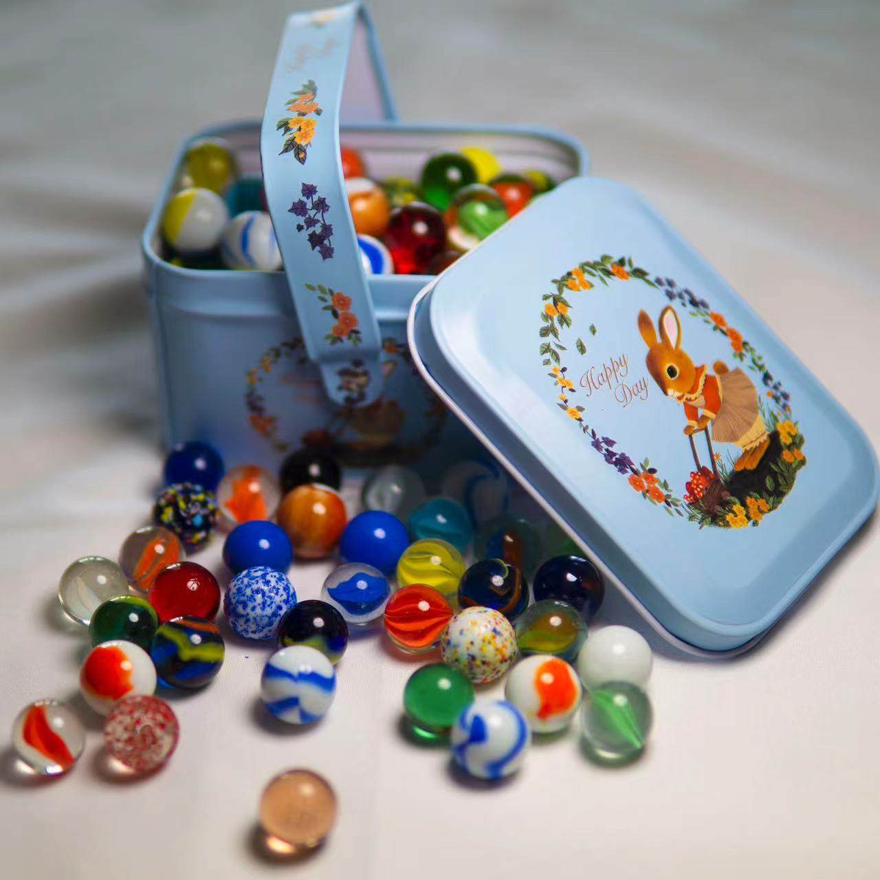 Bolas de Vidro Coloridas de 16 - Vintage Collectible Marbles avaliação e preço