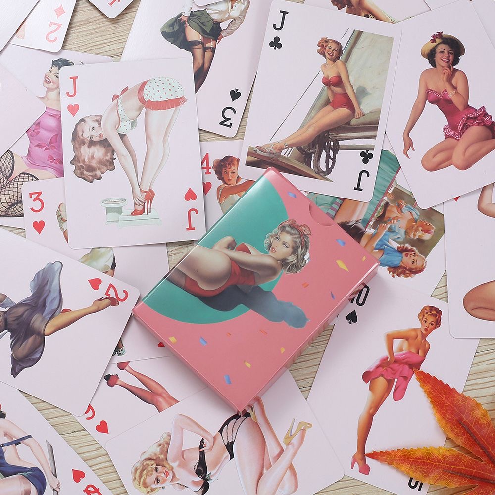 Cartas de jogo de beleza de bi - Vintage Collectible Playing Cards avaliação e preço