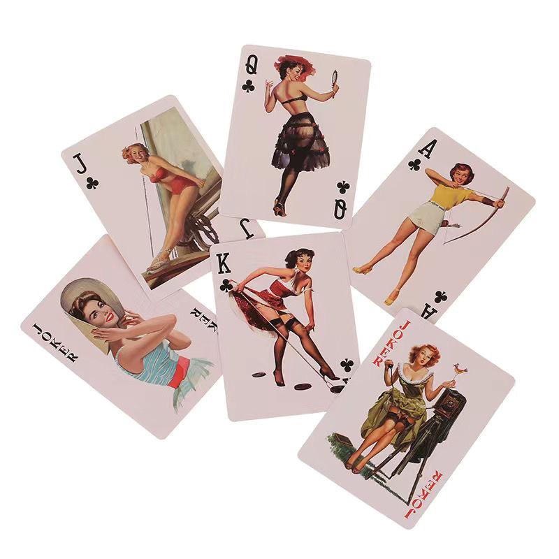 Cartas de jogo de beleza de bi - Vintage Collectible Playing Cards avaliação e preço
