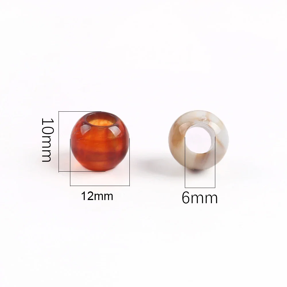 20 pçs grande 12mm buraco padr - Vintage Collectible Marbles avaliação e preço