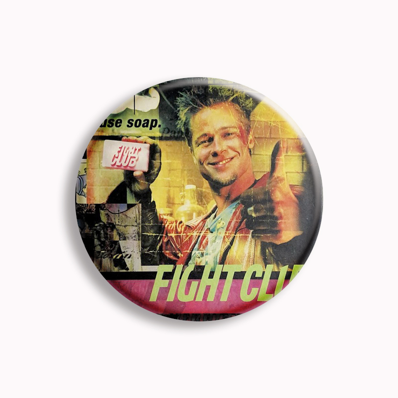 Filme clássico Fight Club Sabã - Collectible Vintage Brooches avaliação e preço