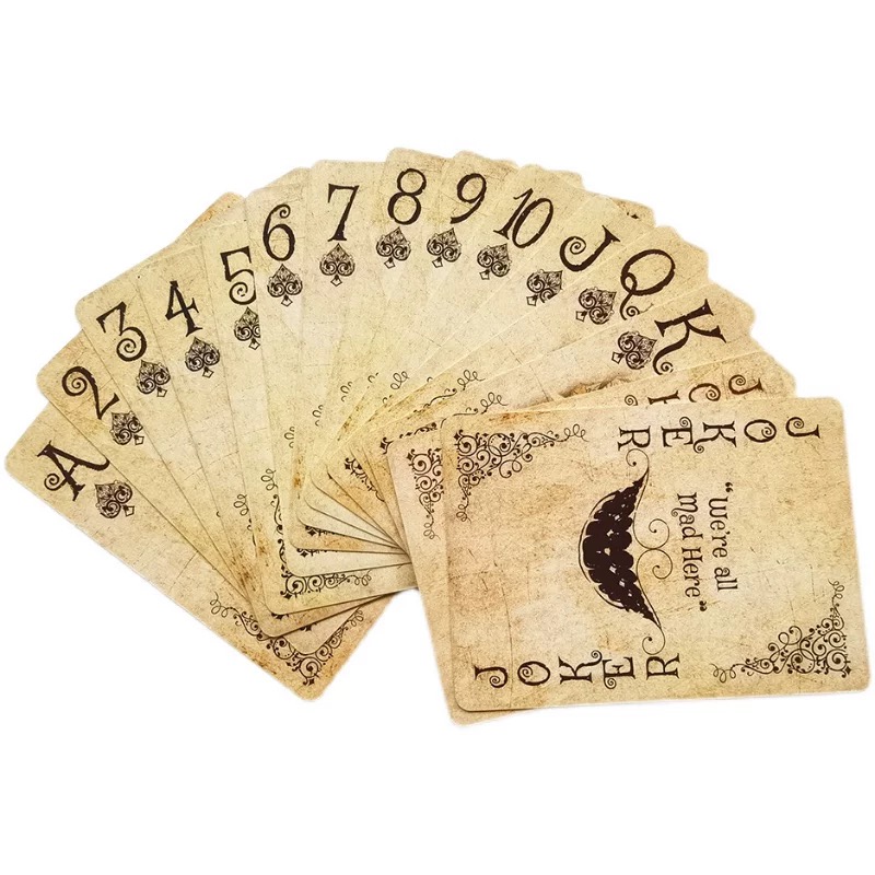 54 PCS Alice Vintage Paper Pok - Vintage Collectible Playing Cards avaliação e preço