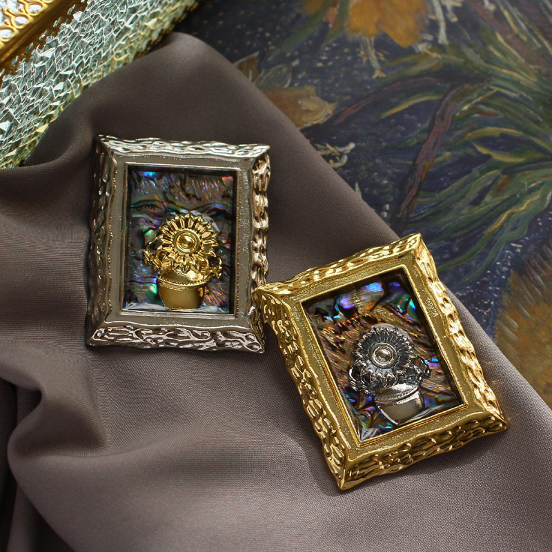 Broche vintage van gogh para p - Collectible Vintage Brooches avaliação e preço
