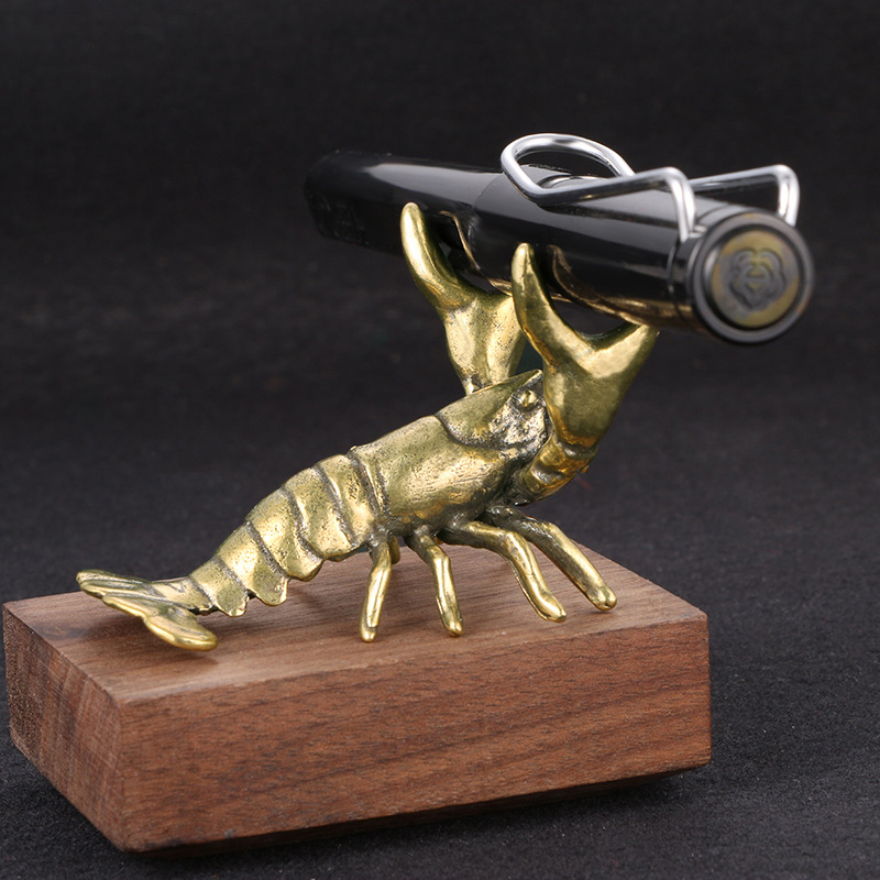 【F】Ornamento de Lagostim em La - Vintage Collectible Pens avaliação e preço