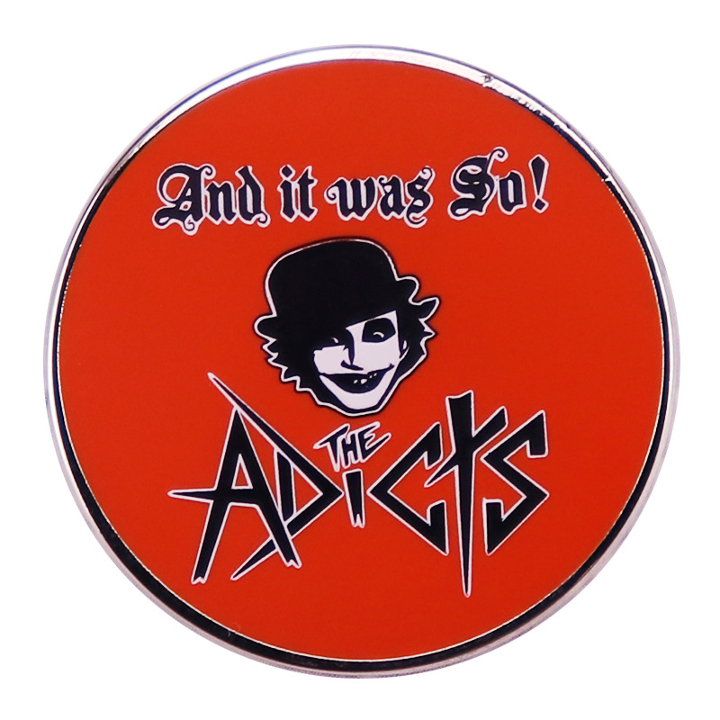 The-Adicts Esmalte Pin Vintage - Collectible Vintage Brooches avaliação e preço