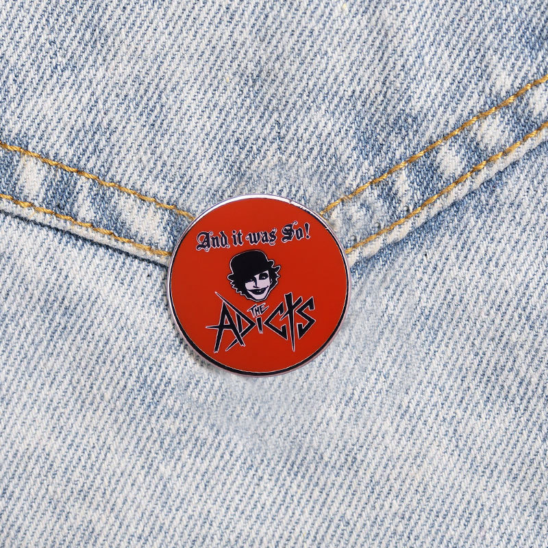 The-Adicts Esmalte Pin Vintage - Collectible Vintage Brooches avaliação e preço