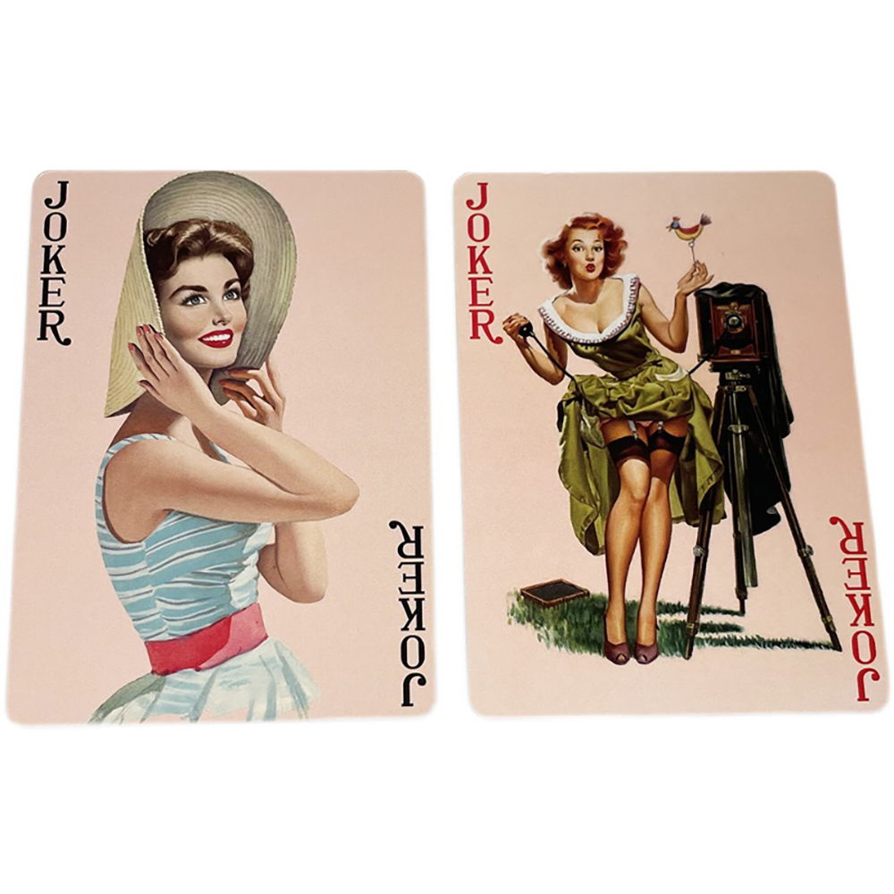 Americano retro sexy bela senh - Vintage Collectible Playing Cards avaliação e preço