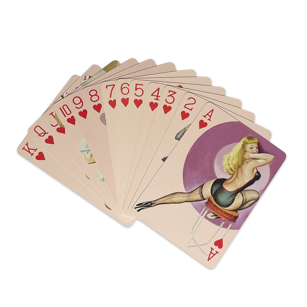 Americano retro sexy bela senh - Vintage Collectible Playing Cards avaliação e preço